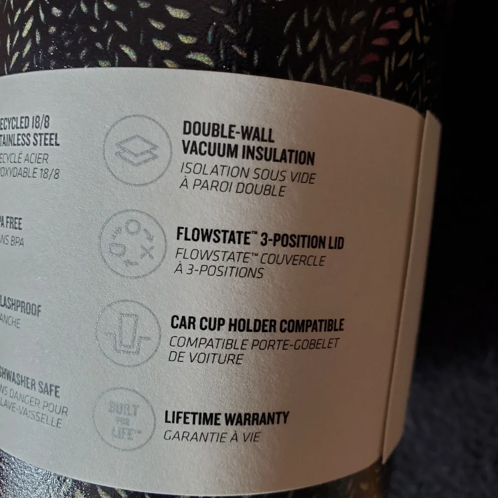Stanley Calia Black Serpent 40 Oz. The Flowstate Quencher H2.0 Tumbler New - Picture 6 of 12
